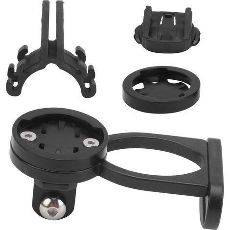 Support de potence pour compteur de vélo en alliage d'aluminium avec adaptateur pour chronomètre (1/5)