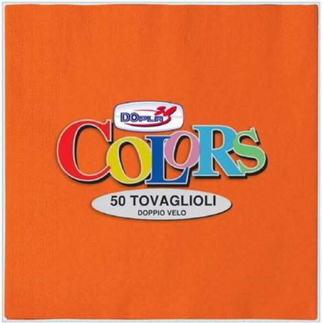 Cf.50 Tovaglioli 33X33 Arancio 18400 X1