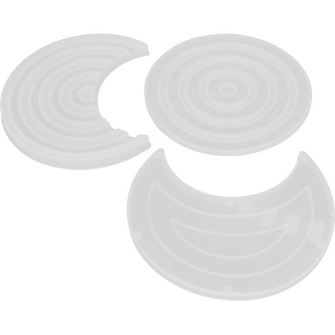 Calendrier perpétuel lunaire en silicone, moule phase de lune pour calendrier mural DIY, décoration maison, moule à suspendre, 1 pièce. (1/5)
