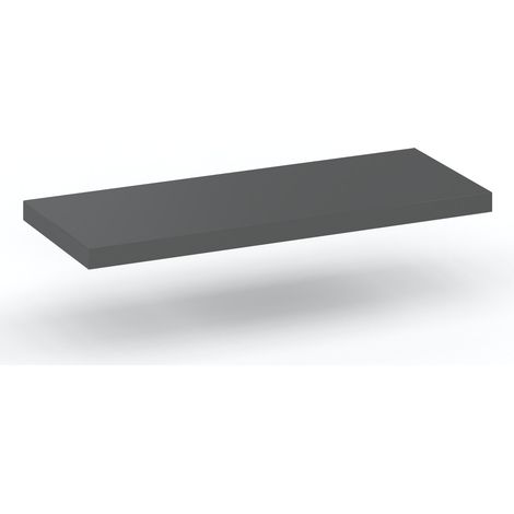 Libreria sospesa Loft grigia, 40 cm