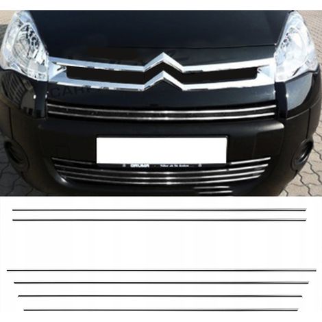 STRISCE CROMATE PER GRIGLIA PEUGEOT PARTNER II B9 (1/4)
