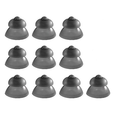 20 tappi auricolari in silicone per apparecchi acustici e 1 spazzolino per la pulizia，Accessori per apparecchi acustici (1/2)