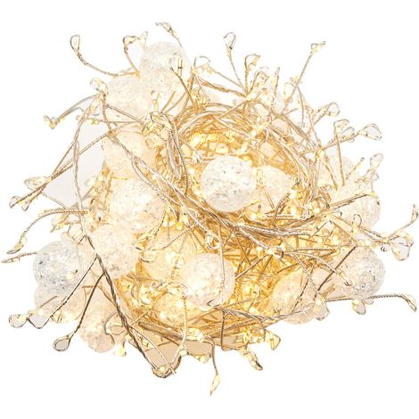 Guirlande lumineuse LED, décoration intérieure et extérieure, lumière festive, décoration de printemps et d'été (1/5)