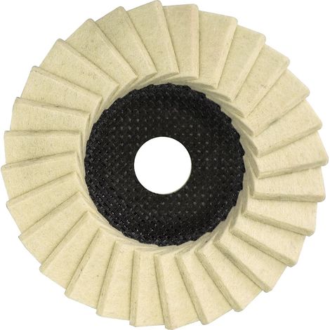CALFLEX 125 mm Lamellenscheibe zum Polieren bis 4.500 U/min mit Polierpasten.