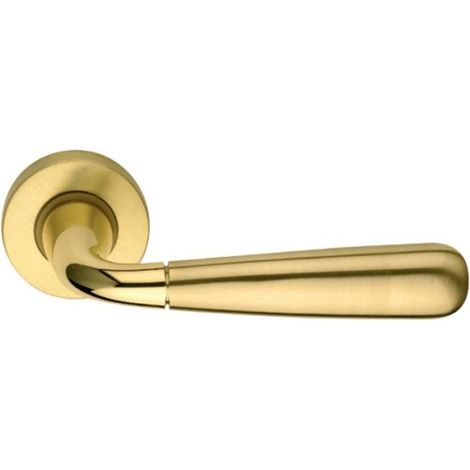 Maniglia per porte interne Goccia Bicolore Cottali olv