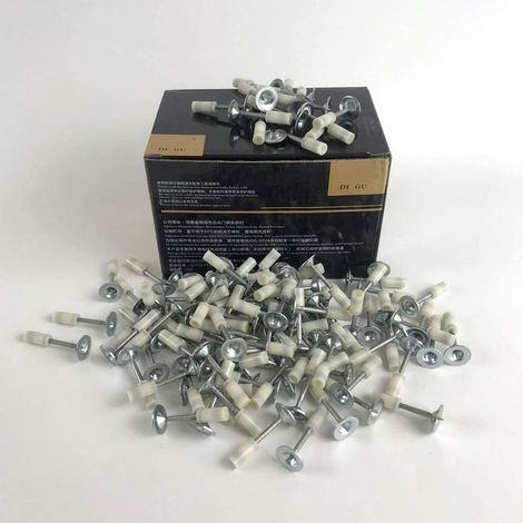 Seulement 100 clous ronds (clous pour riveteuse uniquement) (1/3)