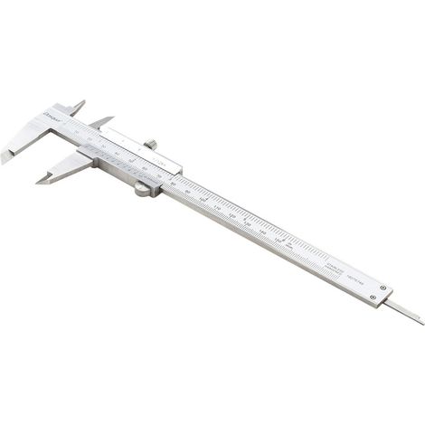 Dasqua 1120-3115 DIN EN 862, Monoblock-Messschieber  150 mm Edelstahl