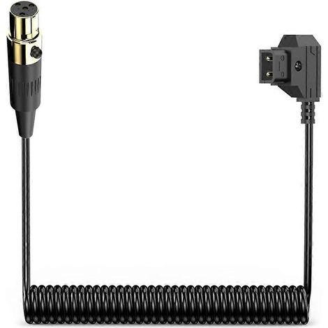 Präzise gefertigtes D-Tap-auf-MiniXLR-4-Pin-Kabel für kontinuierliche Stromversorgung