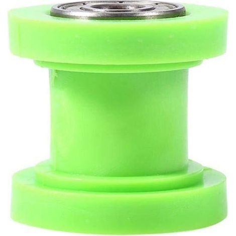 Tendeur de chaîne à galet coulissant, guide-chaîne à galet coulissant 10 mm pour mini-moto tout-terrain, quad et quad (vert) (1/5)