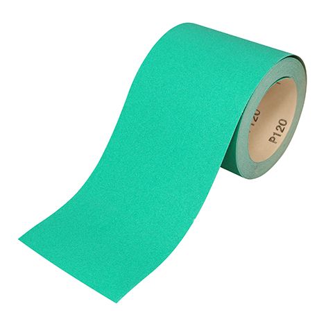 TIMCO Sandpaper Roll 80 Grit Green - 115mm x 10m