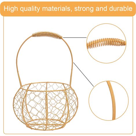 Panier lanterne doré filigrane, boîte cadeau mariage, contenant pour dragées de noce (livré avec emballage en sachet postal) (1/5)