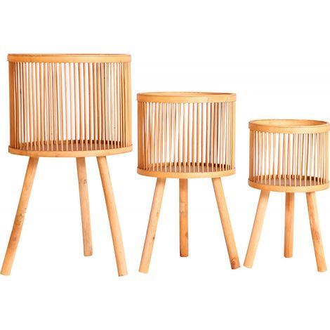 Jardinière arteaga (lot de 3) - Naturel (1/5)
