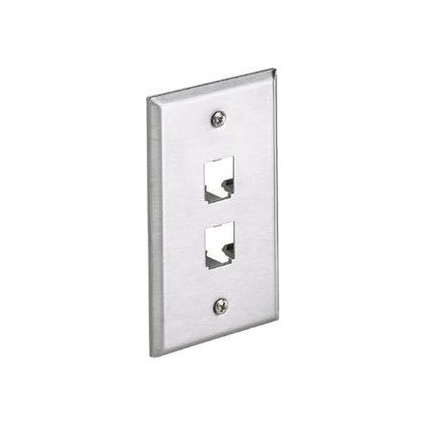 Panduit CFP2SY Placca copripresa e copri interruttori Acciaio inox