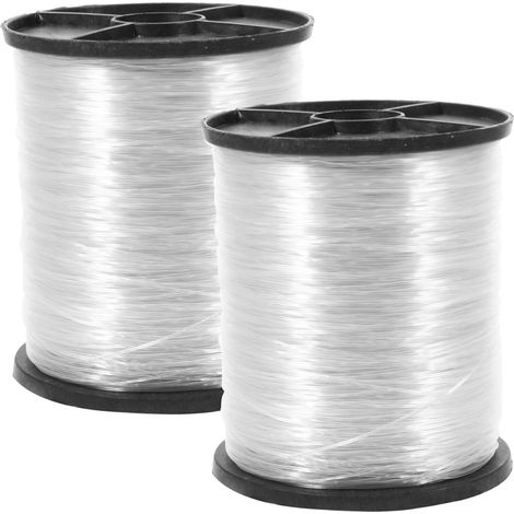 2 rouleaux de fil suspension invisible pour cadres photo, toiles et (1/5)