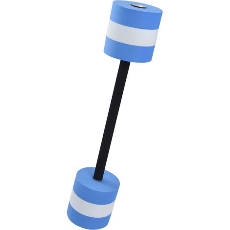 EVA-Schwimmhantel für Damen und Herren, lange Wasserhantel, Wassersportgerät, für den Heimgebrauch, leuchtend blau (Standardgröße), große Größe
