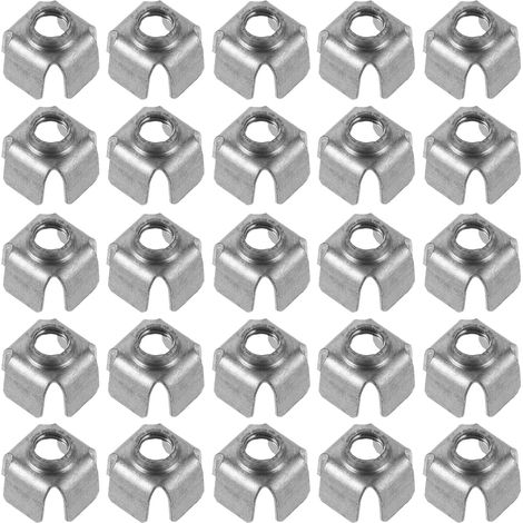 200 inserts filetés pour tubes carrés M6 - Protection des (1/5)