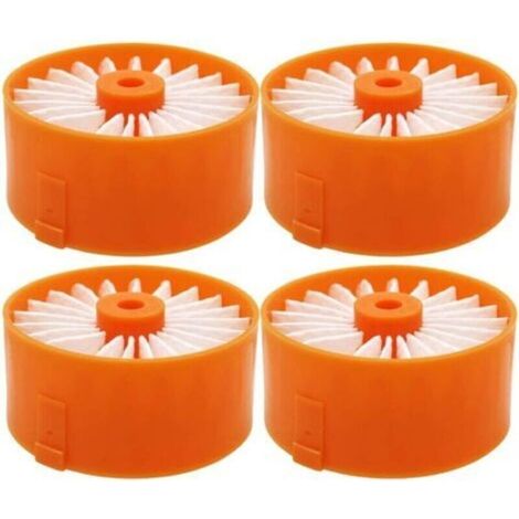 Filtre pour aspirateur sans pour SCHWARZ + DECKER POWERSERIES pour outils de remplacement pour BSV2020G Accessoires de balayeuse (lot de 4 unités) (1/4)
