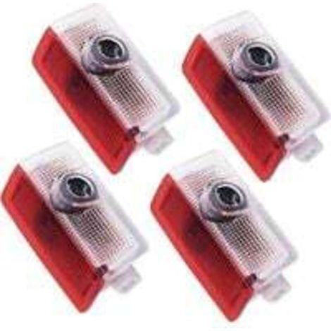4 pièces Projecteur de Lumière de Voiture pour Mercedes Benz, Lumière de Porte de Voiture, Projecteur de Porte de Voiture pour Série A B C E M G W166 W176 W205 W212 (1/5)