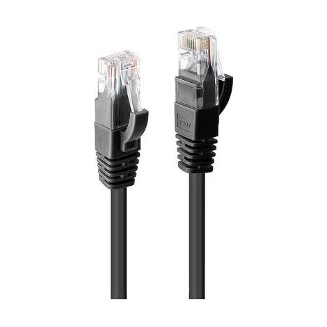Câbles réseau et DAC LINDY Cat.6 UTP Cable Black 15m (1/2)