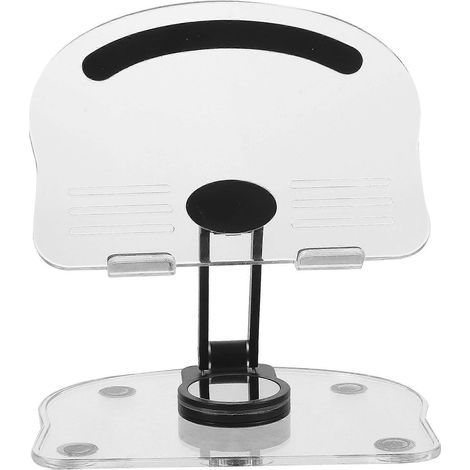 Support de téléphone réglable, support de tablette en acrylique, support de tablette, support de tablette-15.5x12.5x4CM-Black (1/3)