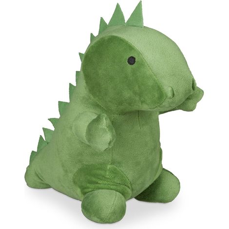 Butoir de porte adorable dinosaure chambre balcon 25 x 20 x 15 cm en tissu vert (1/4)