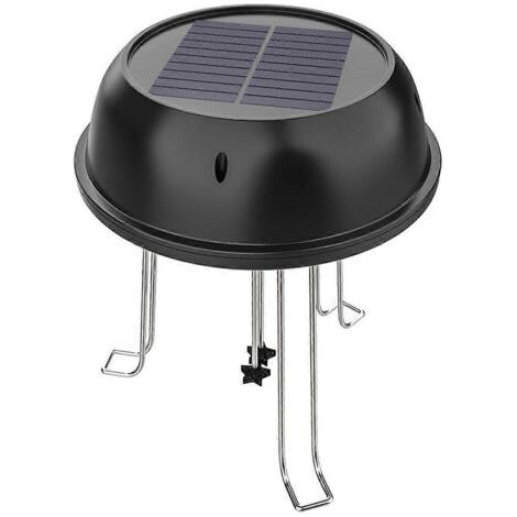 Agitateur d'eau solaire, pierres pour créer de l'eau, outils de jardinage -- (1/5)