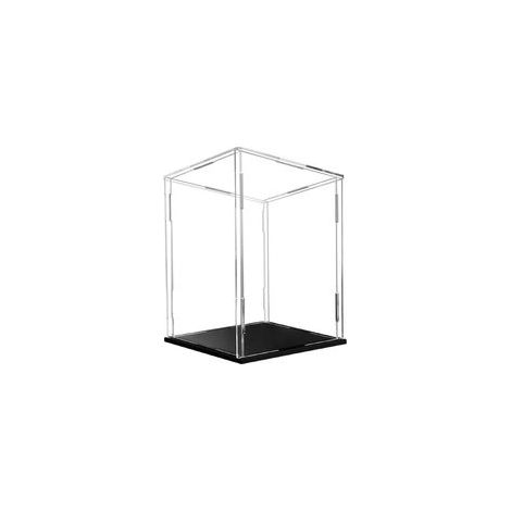 Vitrine en acrylique pour figurines d'action – Boîte de rangement transparente 15x15x25cm – Construction anti-poussière et durable - 15x15cmx25cm (1/3)