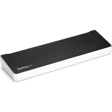 StarTech.com Docking Station USB-C per triplo monitor UHD 4K, Mac e Windows, Dock USB C a HDMI e DisplayPort, Hub a 5 porte USB 3.0 - PD 100W (1/5)