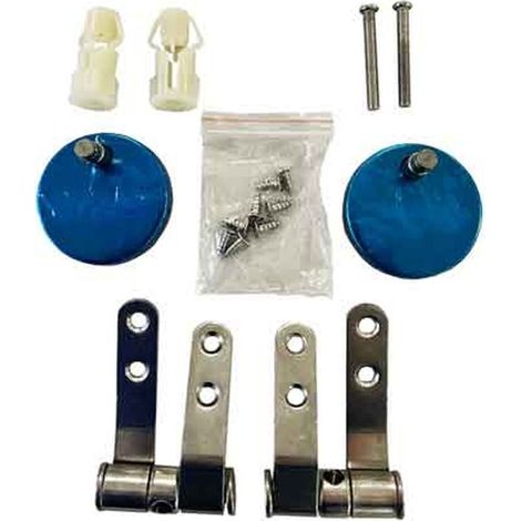 COPPIA CERNIERE UNIVERSALI INOX