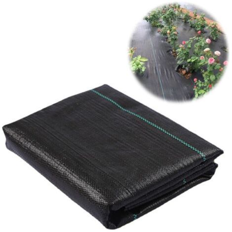 Anti-Weed Cloth - 1 piece, 2x2m Tear-Proof Geotextile Mulching Cloth - For Garden/Plant (1/5)