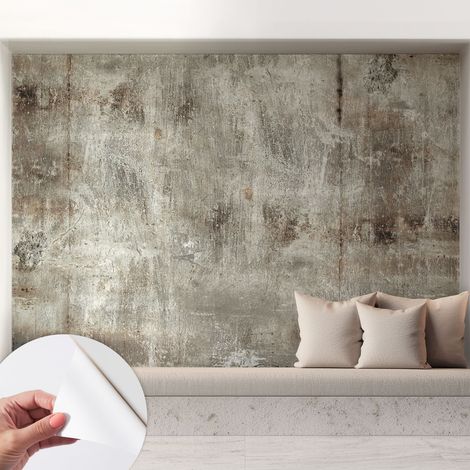Carta da parati autoadesiva - Fotomurale adesivo - design elegante - stile moderno - Superficie industriale 208x146 cm (1/5)