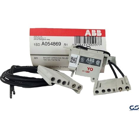 Bobina Apertura SOR-C 12VDC T4-T5-T6 ABB (1SDA054869R1)