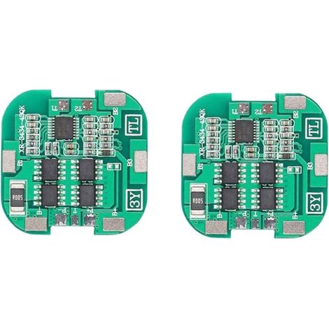 Paquete de 2 placas cargadoras de baterías de iones de litio 4S 8A 14.8V 18650 para barredora solar (1/4)