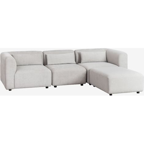 Sofá modular de 3 piezas con puff Fogler SKLUM (1/5)