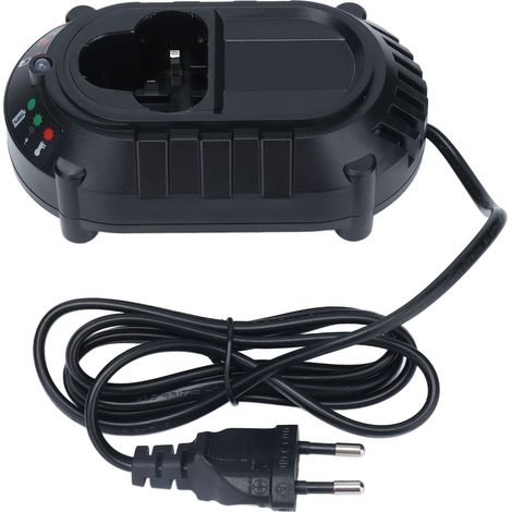 Chargeur de Batterie pour Perceuse Visseuse 12V Li-Ion Remplacement MT12V 100-240V Prise UE (1/5)
