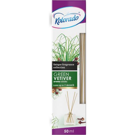 Varitas aromáticas Colorado de vetiver verde y clavo, 50 ml (1/2)