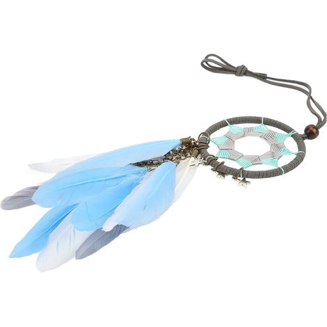 Attrape-rêves Bohème pour Voiture - Pendentif Décoratif avec Plumes, Cadeau de Fin d'Études (1/5)