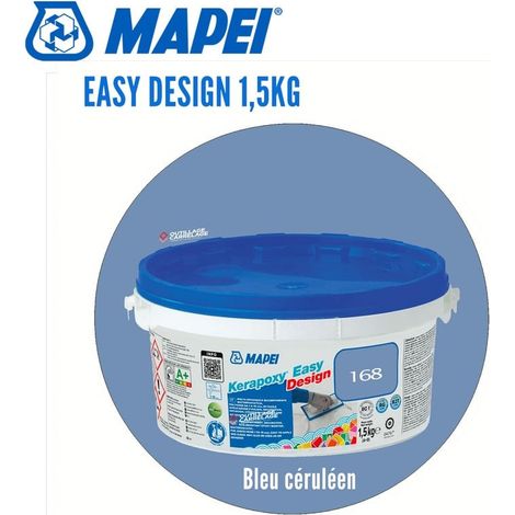 Joint époxy Kerapoxy Easy Design MAPEI 168 Bleu ceruléen - 1,5 Kg (1/5)
