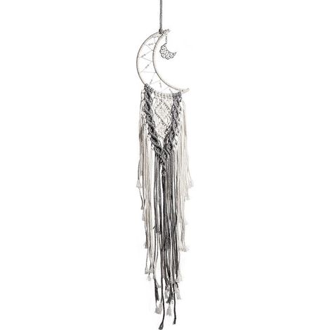 Tenture murale en macramé bohème, décoration tissée main en coton, art mural ethnique, ornement intérieur pour salon, chambre, dortoir, cadeau textile élégant (1/5)