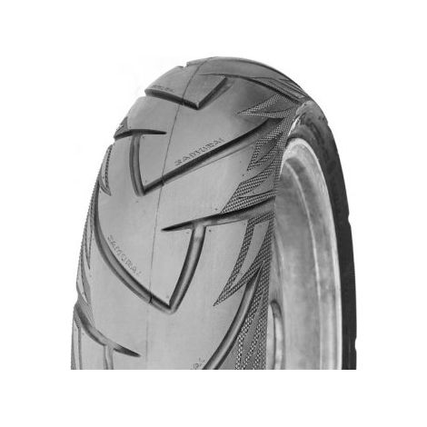 Pneu 100-80-17 Deli Tire pour Mobylette Yamaha 50 DT Supermotard (1/5)