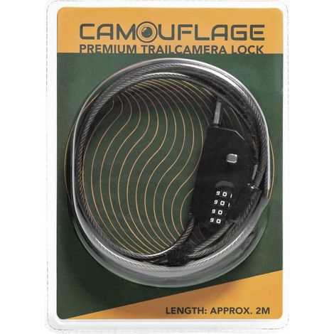 Camouflage 12121201 Câble antivol