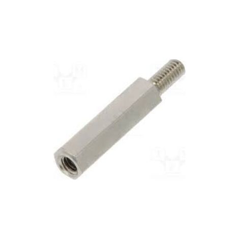 Entretoise métallique 15 mm à filetage mâle-femelle 2,5 Tfm-m2.5x15/dr2112