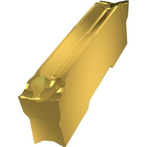 Wendeschneidplatte ISO GL4-D400G02R06-PM:G8330 Breite 4mm PVD beschichtet Gold (1/2)
