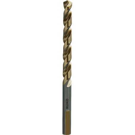 RUKO 228100 HSSE-Co 5 Punta a spirale 10 mm Lunghezza totale 133 mm DIN 338 1 pz. (1/2)