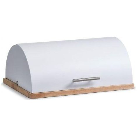 Zeller Panera moderna blanca diseño rectangular metal