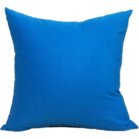 Housse De Coussin Extérieur Carrée - 45 X 45 Cm - Polyester Enduit Pu Imperméable - Pour Jardin Terrasse Balcon - Lot De 2 (1/5)