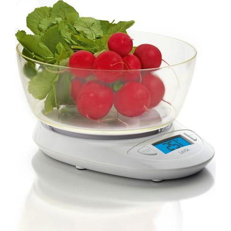 Laica KS1019 Bilancia da Cucina Elettronica Bianco Superficie Piana (1/4)