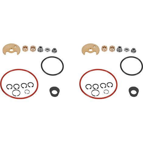 Kit de réparation de turbocompresseur TD04 TD04HL de 28 pièces, TD04HL-15T compatible avec les pièces de turbocompresseur Volvo XC70, S60 et S80. (1/5)
