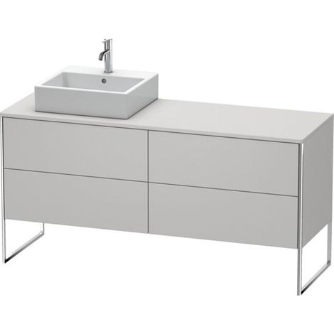 Duravit XSquare lavabo consola mueble bajo, apoyado en el suelo, (1/2)