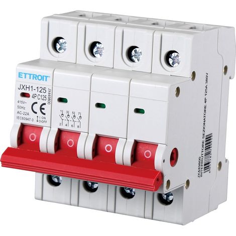 ETTROIT Lasttrennschalter 380V 4P 125A DIN - JX449800